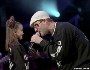 Justuss & Snow on stage