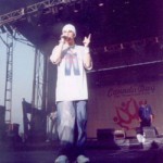 Snow on stage