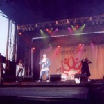 Snow on stage