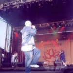 Snow on stage