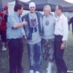 Snow & Nick Carter backstage