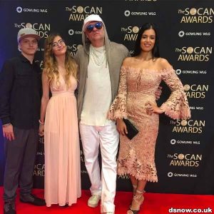 Snow & family on red carpet at SOCAN Awards 2017