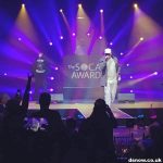 Snow on stage at SOCAN Awards 2017